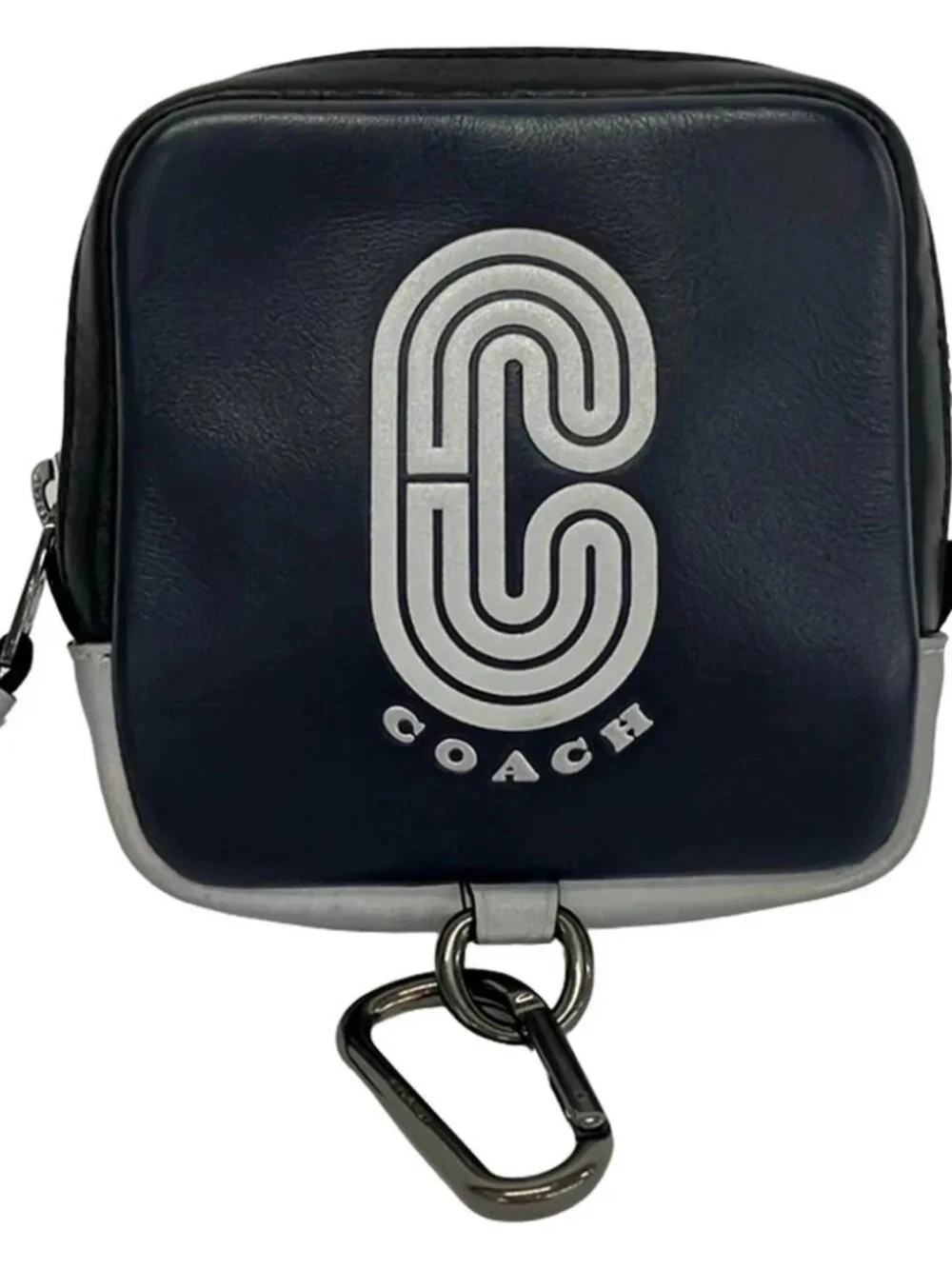 COACH 91252 Black Leather Pouch